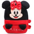 Minnie Mouse Plush Backpack Baby Small Mickey Mouse Backpack Cute Early Education Garden Cartoon Toy Bag 1-3 Year Old Kids. 