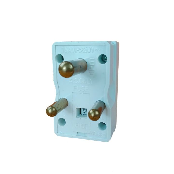 Clopal%2015A%20Round%203%20Pin%20Universal%20Socket%20Multi%20Plug%20with%20Fuse%20-%20Image%202