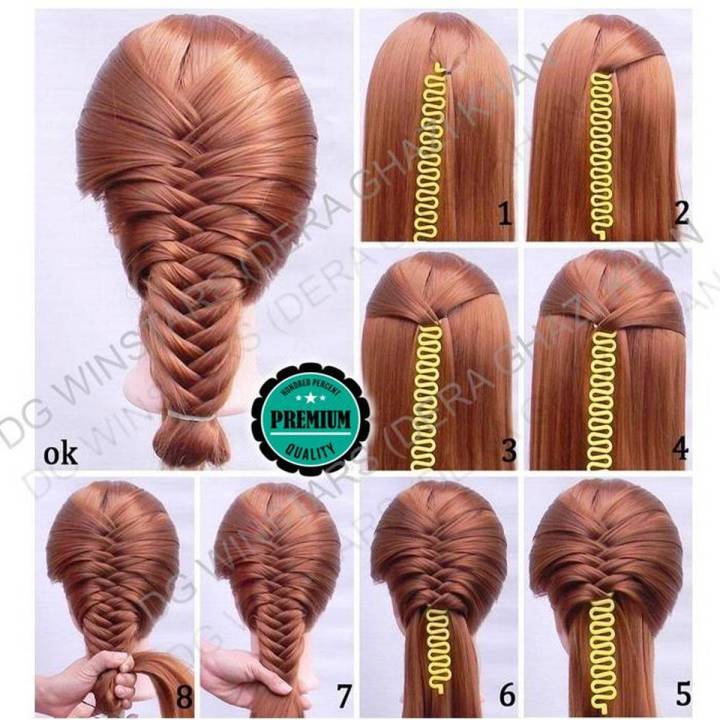 Hair Styling Clip DIY French Hair Braiding Tool Roller Bun Maker Hairstyle Braid Tool Twist Plait Hair Braiding Tool Hair Accessories