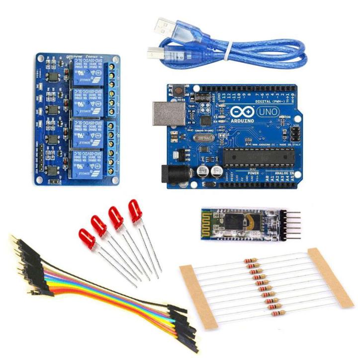 Arduino Home Automation Kit using Bluetooth
