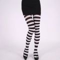 Women Casual Striped Tights Christmas Striped Leggings Full Length Tights. 