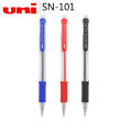 Japan Uni Uni-ball SN-101 Laknock Fine Retractable Ballpoint pen 0.7mm Black/Blue/Red for School Office Supplies. 