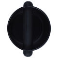 Coffee Grind Knock Box And Espresso Dump Bin (Black). 