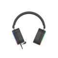 XTRIKE ME GH-606 RGB Wired Gaming Headset 50mm Stereo Headphones with Adjustable Mic 3.5mm USB Over Ear for PC Laptop Gaming. 