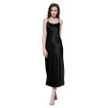 Korean Satin Silk Cami sleepwear, night dress, ladies nighty, ladies night dress, silk nighties, satin nightwear, nighty for honeymoon, hot nighty,camisole,cami and short set (Black). 