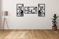 3D Wooden Wall Art - Stylish Design for Office and Living Room Décor | Laser Cut Decorative Gift | Ideal Decorating Items for Home I Decorating Items For Home I Decoration Pieces | Digi Delights. 