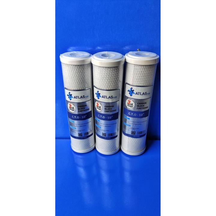 Made In Vietnam 3 Water Filter Cartridge Replacement Carbon Block CTO