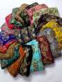 Mughal E Azam Luxury Handmade Cut Dana Chiffon 2Piece Suit Shirt & Duppata Fabric Pure Soft Chiffon SHIRT Front 47 Length 36 Width, BACK & SLEEVES 1.5 YARD,DUPPATA 2.5 YARD Latest Handmade Collection. 