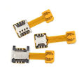 Hybrid Double Dual Sim Card Adapter Micro SD Nano Sim Extension Adapter For Xiaomi/Redmi For Samsung/Huawei. 