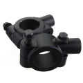 Motorcycle Computers Bike 1" 25mm HandleBar Mirror Mount Holder Clamp Adaptor 10MM Thread. 