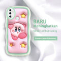 FELMYST Case For OPPO A53 2020 Cute Fashion Kirby Mobile Phone Casing Shockproof Soft Back Cover for Girl. 