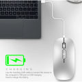 E-1400 Rechargeable 2.4 GHz Wireless Mouse With Silent Clicking. 