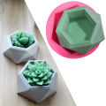 Flower Pot Molds for Concrete Silicone Concrete Flower Pot Mold Succulent Planter Vase Mold Bowl Dish Tray Mold Plaster Epoxy Resin Pen Holder Mold. 
