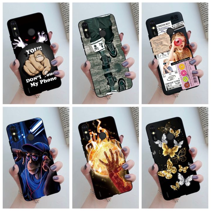 For Tecno Spark 4 Lite Case for Tecno Pop 3 Plus Silicone Back Cover Soft TPU Cartoon Pattern Phone Cases For Girl Boy Men Women