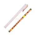 Bulbul Flute D Scale Medium Side Blown Bamboo  Bansuri / Flute. 