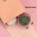 Portable Fan Widely Used Cute Cat Ear Outdoor Mini Handheld Cooling Fan. 