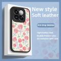 funny heat dissipation Phone Case For Xiaomi14 Pro anti-fall airbag texture soft case youth imitation leather Cartoon. 