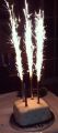 Pack of 6 Birthday Candle Sparklers | Multi Color Sparklers Candles | Cake Topper | 14 Cm Medium. 