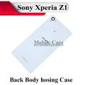 Sony Xperia Z1 Back Door Rear Housing Case Body Casing Replacement For Xperia Z1 - White. 