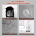 Waterproof silicone sealant, wall hole, plastic sealant, clay air conditioning hole repair, sealing rubber putty. 