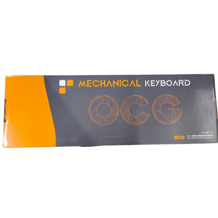 OCG 2104 RGB MECHANICAL GAMING KEYBOARD WITH BLUE SWITCH