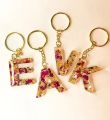 Customized Letter Keychain - Resin Art Land -. 