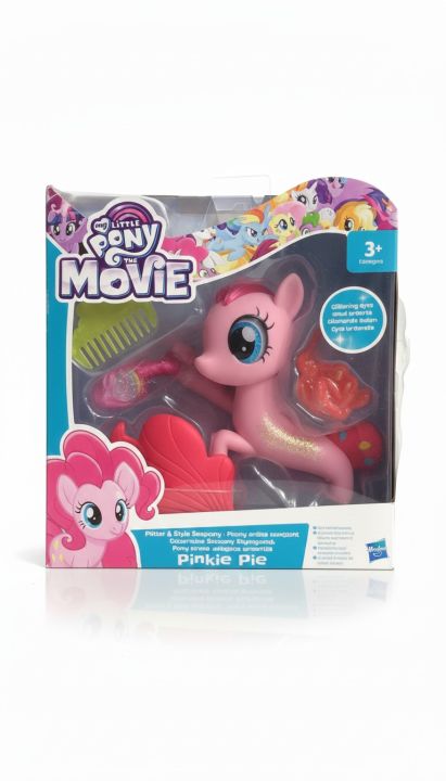 My Little Pony The Movie – Pinkie Pie Glitter & Style Toy Figure for ...