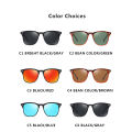 XWXX olarized Sunglasses en 2021 etro irror Square Sunglasses Vintage Anti-lare rier's Sun lasses For en Oculos. 