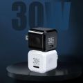 US Plug Fast Charger 30W Charger PD 3.0 Portable Adapter For IPhone 13 12 IPad Xiaomi Fast Wall Charge. 