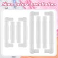 XHHDQES 2Pc Frame Square Embroidery Hoops Q Snaps for Quilting Frame Sewing Hoop, 6X6 Inch,8X8 Inch. 
