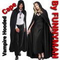 Black Hooded cape. 