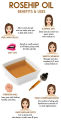 Rosehip Oil – (120 ml) - For Anti Acne, Scars, Aging (روز ہپ) - Premium Quality:. 