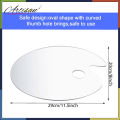 Artisan - Transparent Acrylic Paint Palette  Size 8 x 11 inches Art Paint Tray Palette for Oil Acrylic and Water Color. 