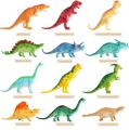 Toys Dinosaur Figure, 5 & 6 Inch Dinosaur Toy Playset(10 Pack), Safe Material Assorted Realistic Dinosaur, Vinyl Plastic Dino Dinosaur Set Party Favors Toys for Kids Boys Toddler Educational. 