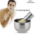 Stainless Steel Shaving Bowl. Durable Metal Mug For Shaving Soap & Cream. Perfect Addition To Your Wet Shaving Kit. Double Layer Smooth Shave Unbreakable Mug. 