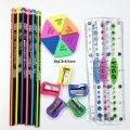20 Pcs ORO Stationery Set | 6 Pencils, 6 Erasers, 5 Sharpeners & 3 Rulers | Best Stationery Kit for Students, Toddlers, Kids, Girls & Boys | Premium School Supplies for Writing, Drawing & Learning | Buy Online at Best Price. 