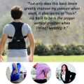 Real Doctor Adjustable Magnetic Posture Corrector Corset Back Brace Belt Lumbar Support Straight Corrector for Men Women. 