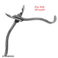 Premium High Quality Stainless Steel Dental Tooth Extracting Forceps Dentist Tools For Upper Incisors, Canines & Premolar Root Pliers Fig.99A. 