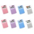 High-quality Plastic Mini Calculator 8-Digit Cute Math Calculator Portable Cartoon Accounting Calculator Office. 