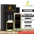 Pure Essentials CONQURE Perfume Impression Of CREED AVENTUS  -Free Testers With Every Order - Scents and Perfumes - Acohal free Perfumes and Scents - 12ml I 30ml & 50ml. 