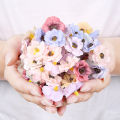 【Trusted】 Multicolor 3cm Daisy Flowers Artificial Jasmine Flowers For Wedding Home Room Decor Diy Wreath Craft Scrapbooking. 