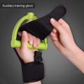 Anti-Spasticity Fitness Finger Rehabilitation Auxiliary Gloves Grip Splint Finger Hand Impairment Fixed Hand Glove Hot. 