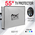LEDTV DUST COVER / TV PROTECTOR WITH REMOTE HOLDER DUST COVER ALL SIZES 32"39"40"42"43"49"50"55"60". 