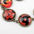 Vist Fox Anime Bracelet Extension Chain Naruto Sharingan Eye Anime Bracelet Fashion Accessories. 