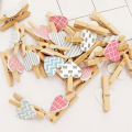 Hanging Photo Clips Adorable Lovely Photo Hanging Wood Clips. 