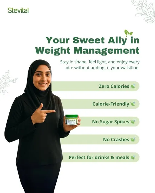 Stevital%20Stevia%20Natural%20Sweetener%20Jar%20100g%20%7C%20Organic%20Sugar%20Alternative%20%7C%20Zero%20Calories%20%7C%20Healthy%20Sugar%20Substitute%20%7C%20Keto%20&%20Diabetic%20Friendly%20%7C%20No%20Bitter%20Aftertaste%20%7C%20Sweetener%20Sugar%20Free%20%7C%20Stevia%20Powder%20%7C%20Natural%20Sweet%20Powder%20%7C%20Stevia%20Sweetener%20%7C%20Stevia%20-%20Image%208