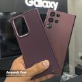 Samsung Galaxy S22 Ultra Back Case - Burgundy. 