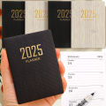【Bestseller】 2025 Calendar Mini Agenda Book Portable Daily Weekly Planners A7 Schedule Notebooks Creative Small Pocket Notebook.