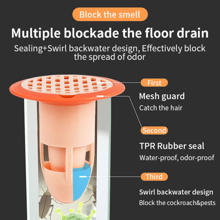 %E3%80%90FUN%20LIVE%E3%80%91%20%E3%80%90COD%E3%80%91Multi-Purpose%20Insect-Proof%20Drain%20Plug%20Anti-Odor%20Sewer%20Gases%20&%20Water%20Backflow%20Preventer%20Bathroom%20Shower%20Basin%20Home%20Supplies%20-%20Image%203