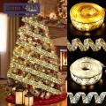 Green forest Decorative Ribbon Bronzing Gifts Bouquet Wrapping Gauze Ribbon. 